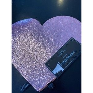 NWT Cynthia Rowley Valentine's Day Pink Sparkle Heart Set of 2 Placemats Love